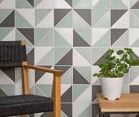 carreaux forme triangle